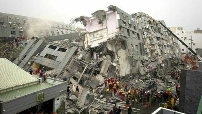 Terremoto de magnitud 6.8 sacude a Taiwán este domingo