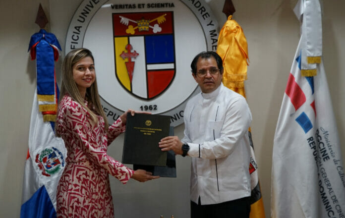 DGCINE y PUCMM acuerdan impulsar formación de cineastas