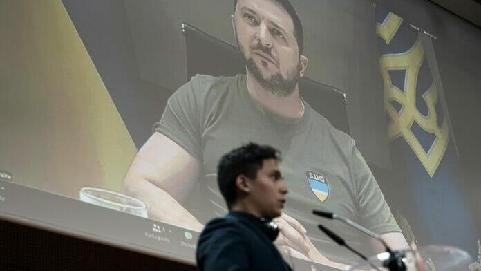 Zelenski pide excluir a los atletas rusos de las Olimpiada de París