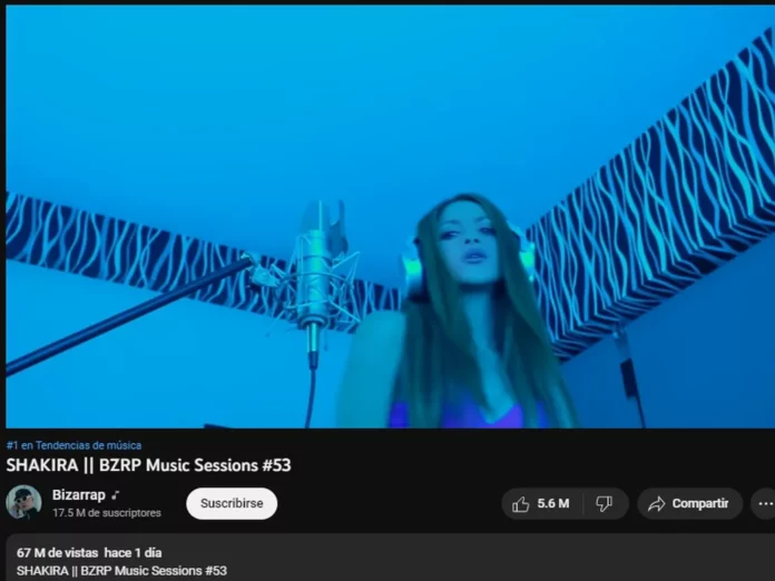 Shakira destrona a Despacito y se convierte en el video en español más visto en 24 horas