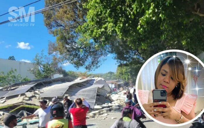 Derrumbe de mueblería causa consternación en La Vega