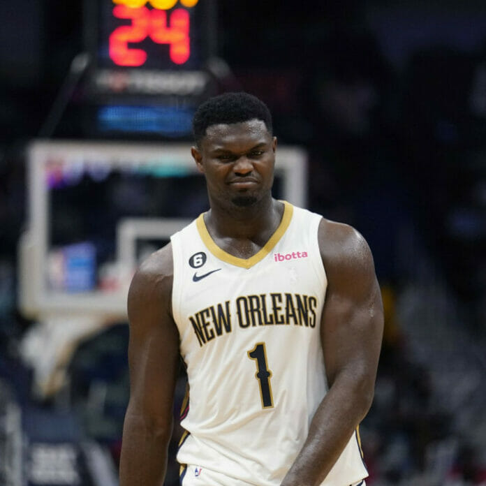 Zion Williamson se perderá múltiples semanas por lesión