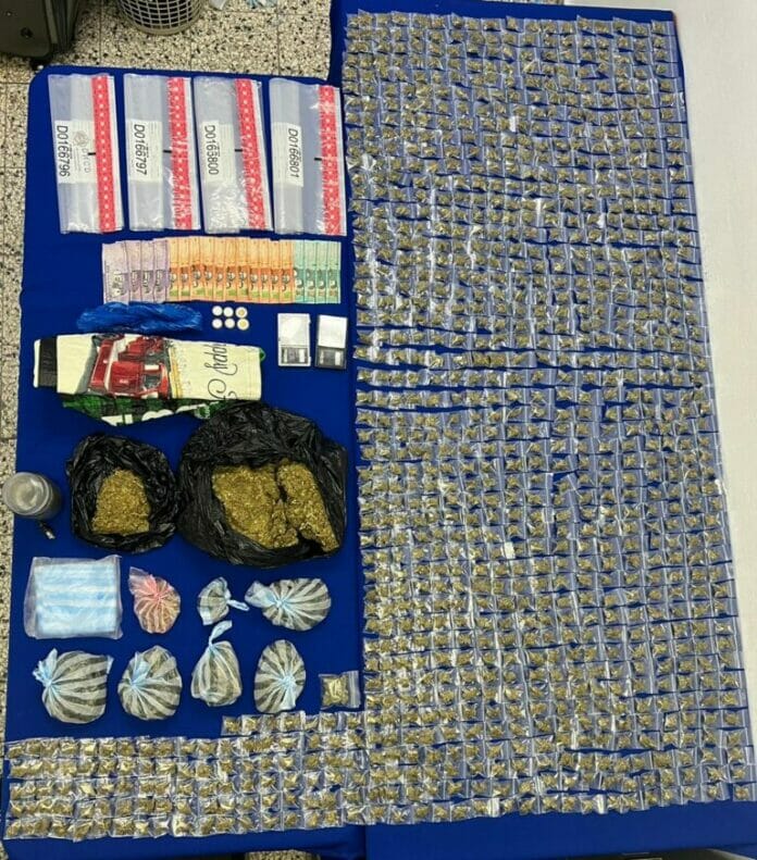DNCD desmantelan red de microtráfico en Santiago; ocupan más de 66 mil gramos