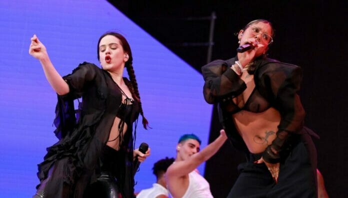 Rosalia en Coachella: Tokischa la única invitada del segundo show