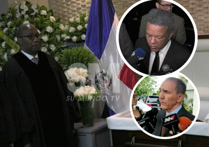 Figuras de la política dominicana dan el último adiós a José Joaquín Bidó Medina