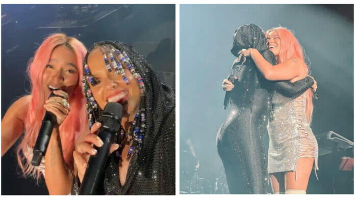 Alicia keys por primera vez en Colombia invita a Karol G a su concierto