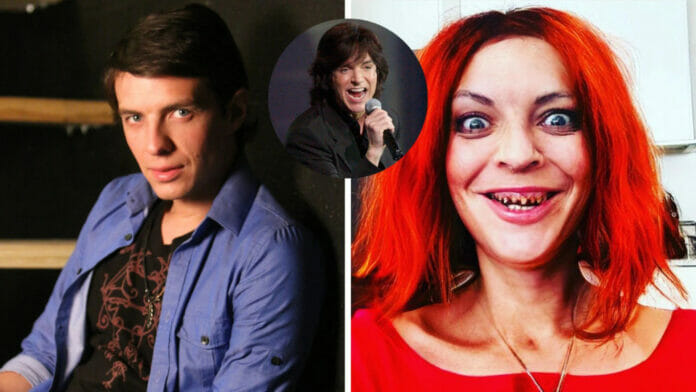 ¡Preocupante! hijo de Camilo Sesto: sin dientes, en tanga y vestido de mujer