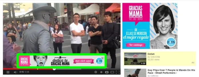 YouTube elimina publicidad en forma de banners