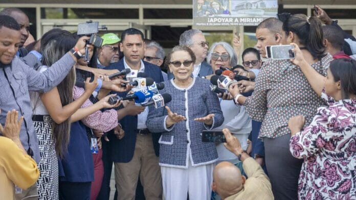 Miriam Germán agradece apoyo de la sociedad civil ante amenazas