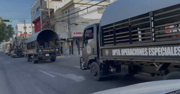 Segundo día de paro bajo fuerte militarización y actividades nulas en SFM