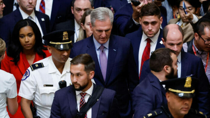 Kevin McCarthy es destituido como presidente de la Cámara Baja