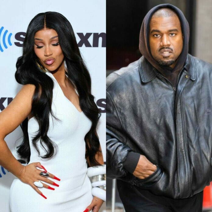 Cardi B responde con amor a video viral de 2018 de Kanye llamándola 