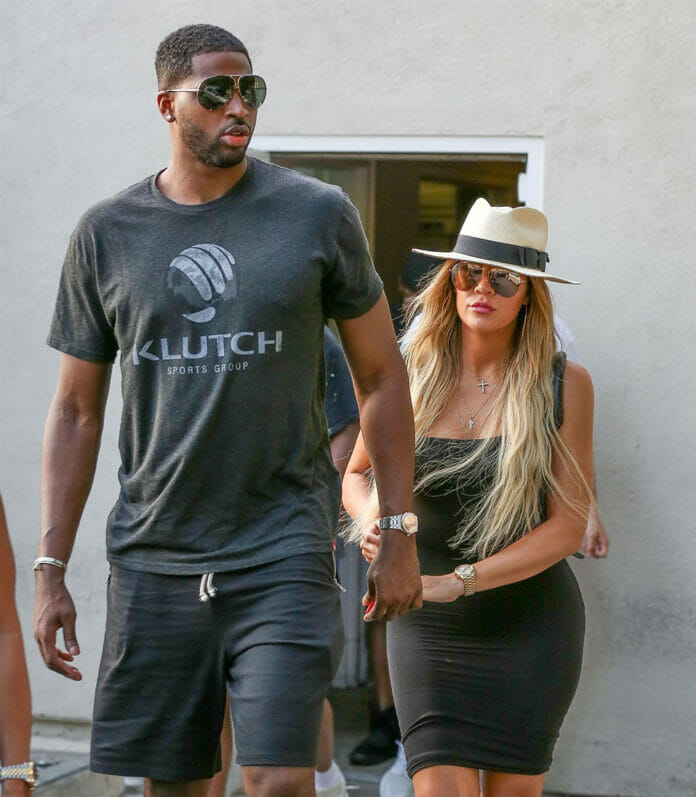 Khloe Kardashian y Tristan Thompson están viviendo juntos pero no revueltos