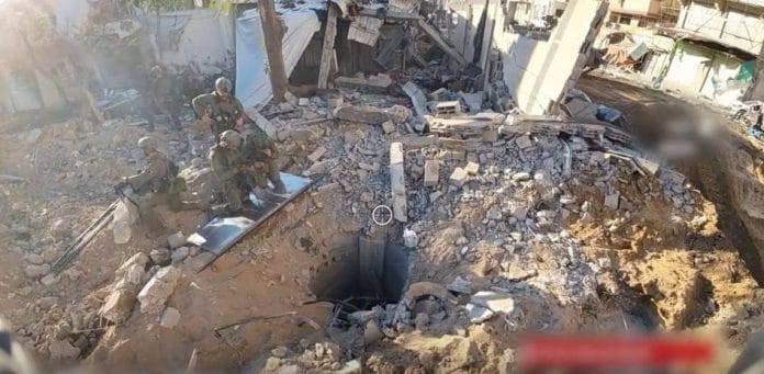 Israel anuncia el hallazgo de un túnel fortificado de Hamás bajo el hospital Shifa de Gaza