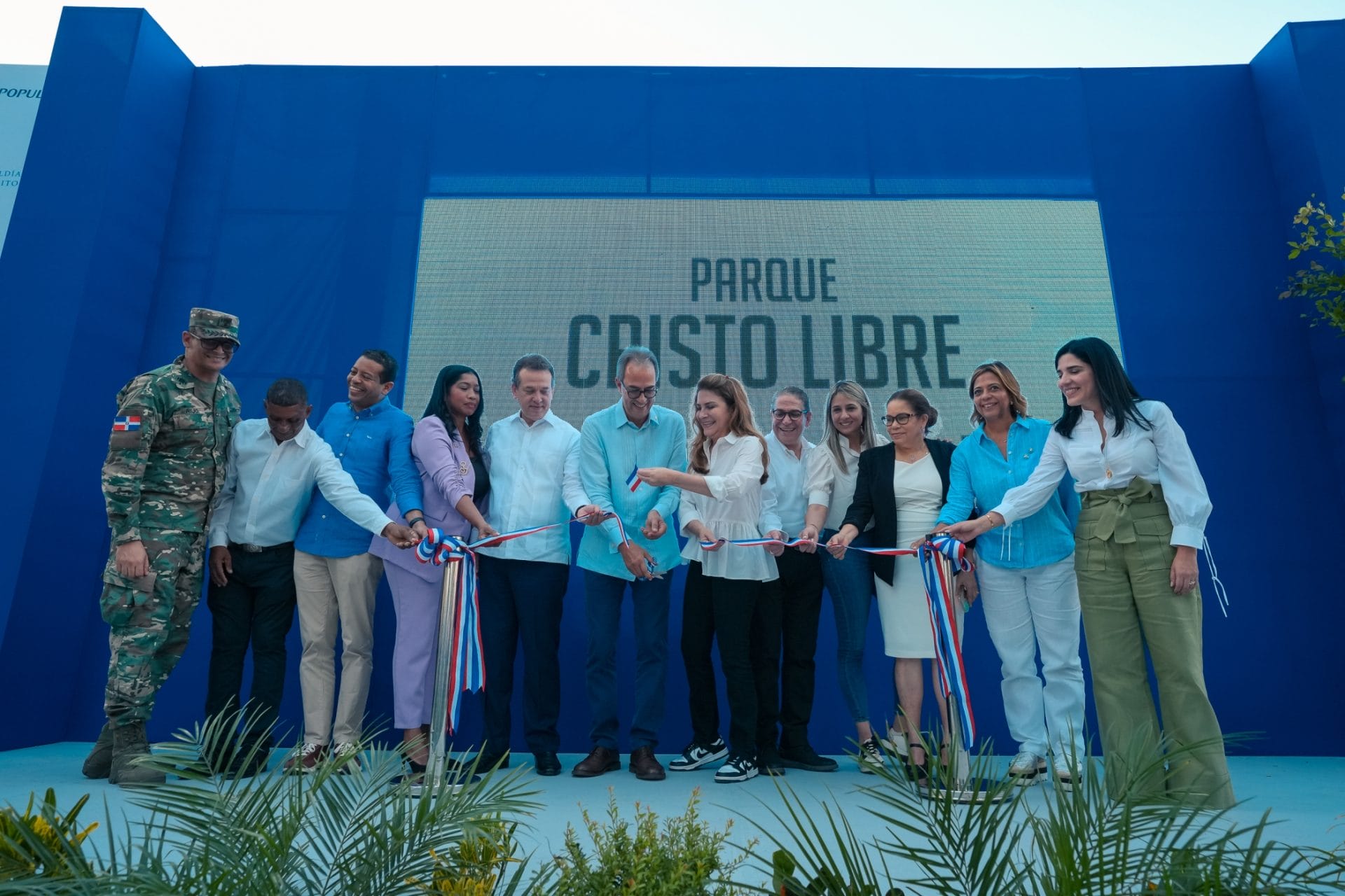 ADN y Banco Popular inauguran el parque Cristo Libre en Cristo Rey