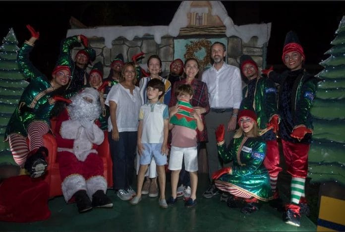 Burger King y Coca-Cola inauguran junto a Alcaldía del DN Villa Navidad en Parque La Lira