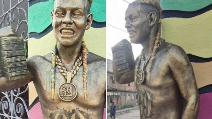 Autoridades de Cuba ordenan retirar escultura de Tekashi 69 en ese país