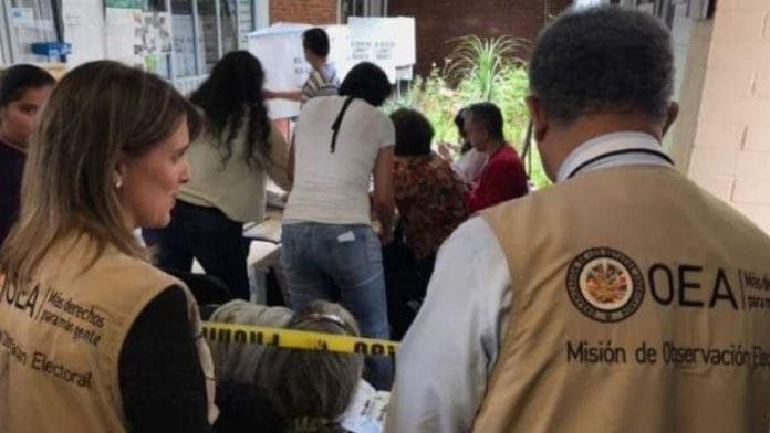 Misión OEA califica de exitoso desarrollo de elecciones municipales