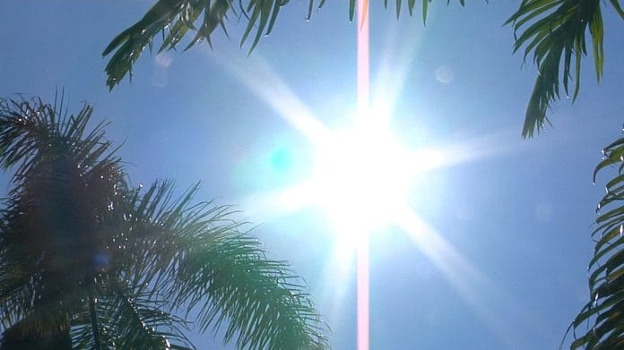 ONAMET prevé escasas lluvias y un ambiente cálido este miércoles