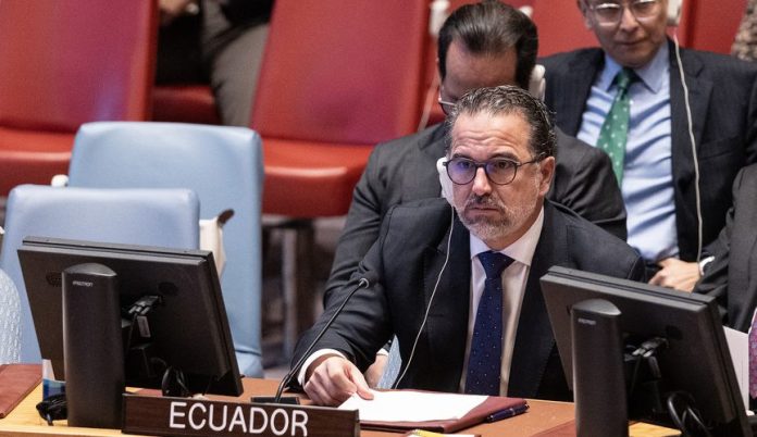 Ecuador dejará su puesto en el Consejo de Seguridad de la ONU