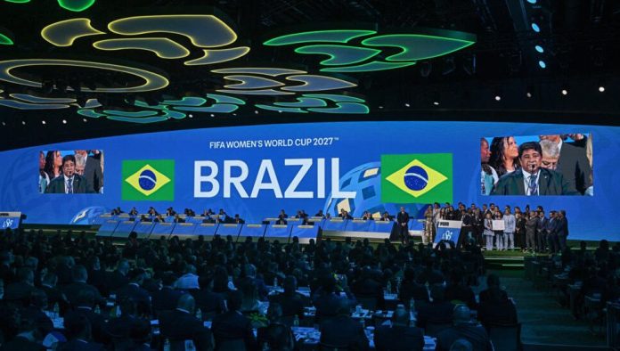 Brasil será sede del Mundial femenino en 2027