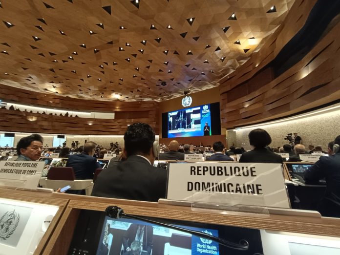 RD participó en la 77° Asamblea Mundial de la Salud celebrada en Ginebra