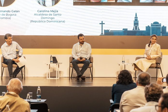 Alcaldesa del DN hace un llamado a las empresas para trabajar juntos por las ciudades