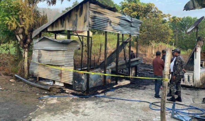 Mueren dos menores en un incendio mientras dormían en su casa en Monseñor Nouel