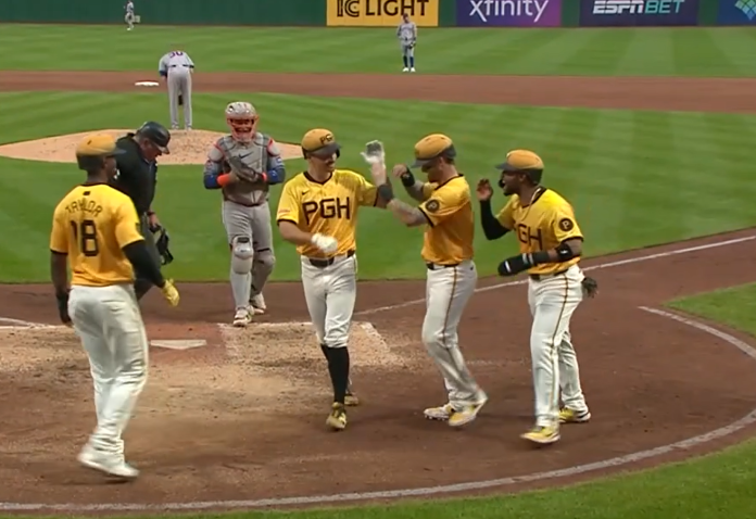 Los Piratas con 7 jonrones apalean a los Mets y Luis Severino