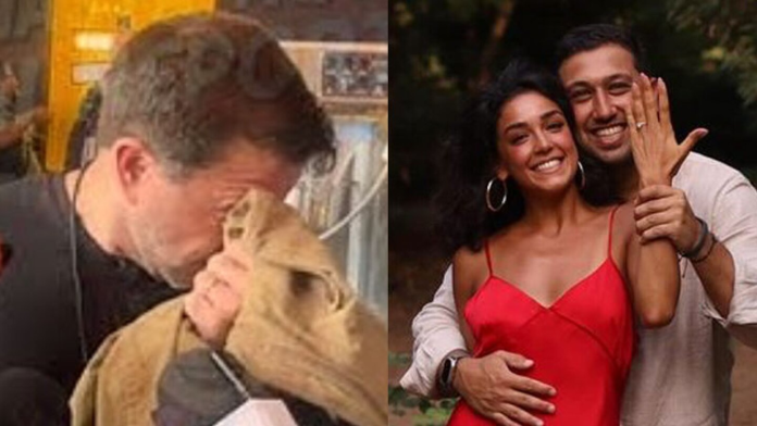 Eduardo Capetillo rompe en llanto al hablar de la boda de su hija