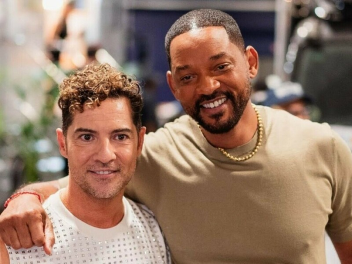 Will Smith presenta su nuevo disco junto a David Bisbal