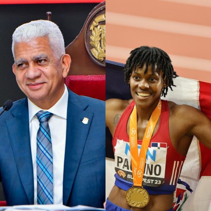 Presidente del Senado felicita a Marileidy Paulino ganadora medalla oro en Juegos Olímpicos de París