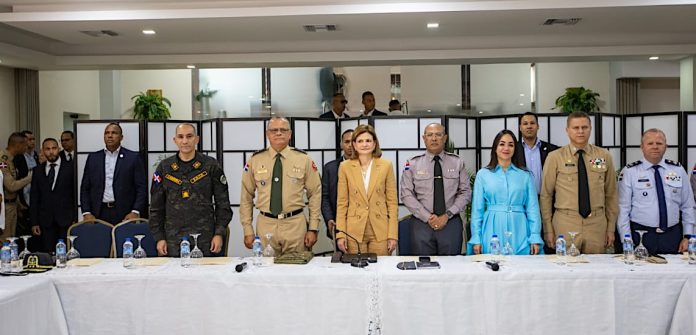 Vicepresidenta Raquel Peña lidera primera reunión de Seguridad Ciudadana