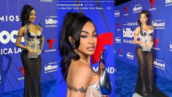 Yailin La Más Viral deslumbra en los Latin Billboard 2024