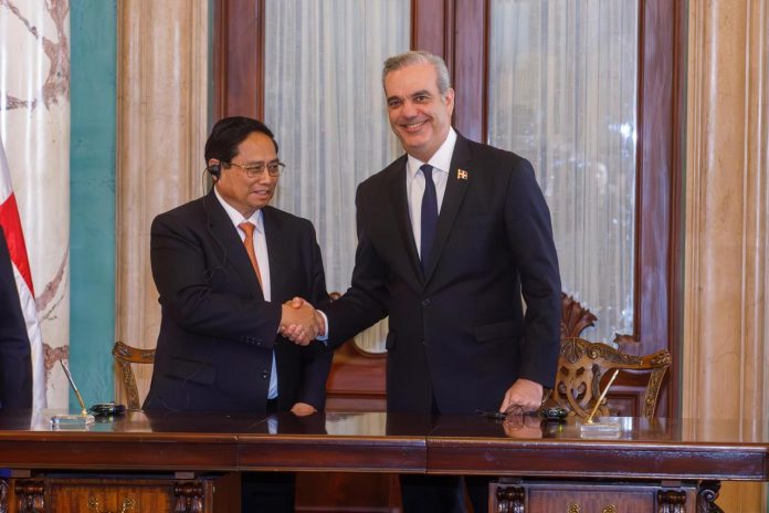 RD y Vietnam robustecen relaciones tras histórica visita de primer ministro vietnamita al país