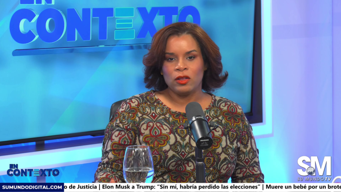 La comunicadora Abril Peña