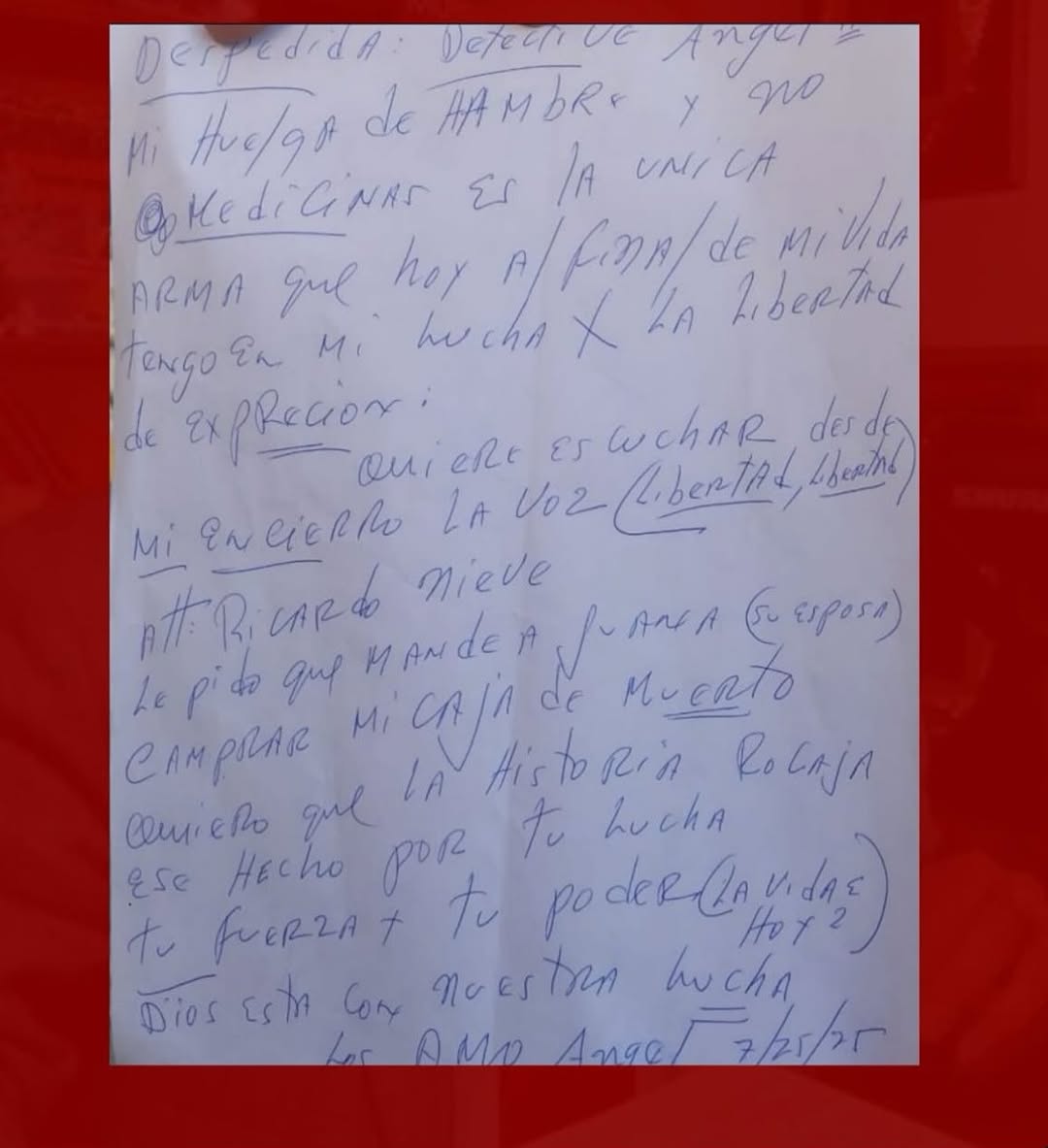 Mi Lucha Es Por La Libertad de Expresion 1