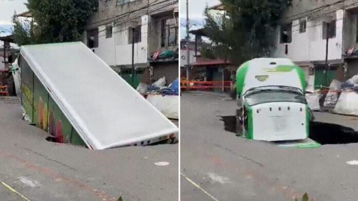 La alcaldía de Iztapalapa, por su parte, informó que, afortunadamente, no se registraron heridos y que el camión ya fue retirado con la ayuda de una grúa especial.