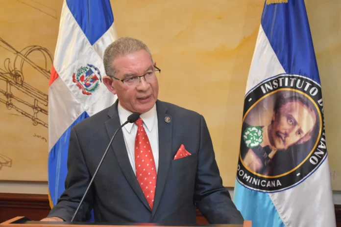 El presidente del Instituto Duartiano, Wilson Gómez