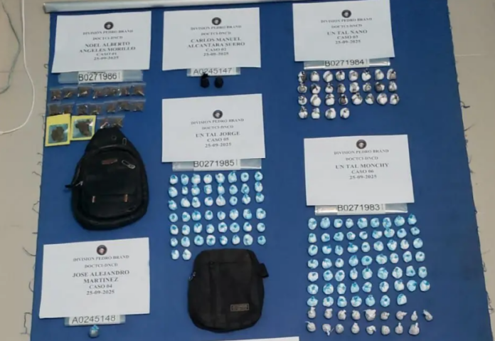 DNCD incauta más de 800 mil gramos de drogas y arresta 3,448 personas en septiembre