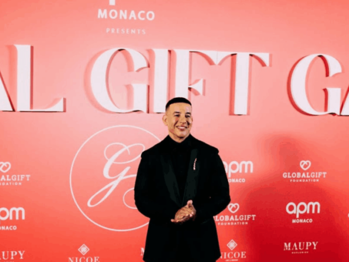 Daddy Yankee homenajeado en la Global Gift Gala de Mónaco por su labor humanitaria