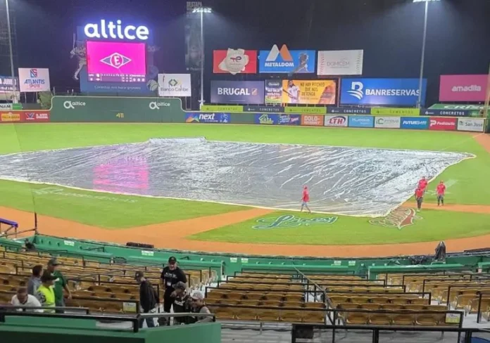 LIDOM pospone partidos reprogramados por efectos de la tormenta tropical Melissa