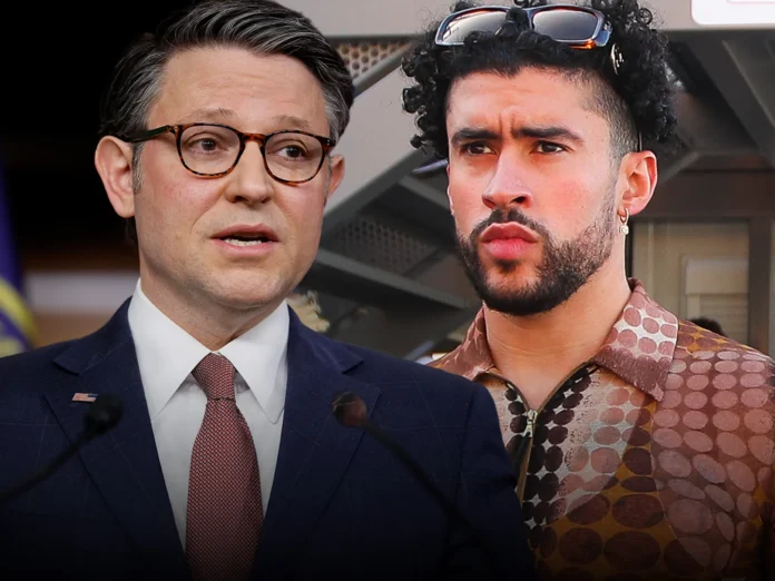 Mike Johnson propone a cantante trumpista para el Super Bowl en lugar de Bad Bunny