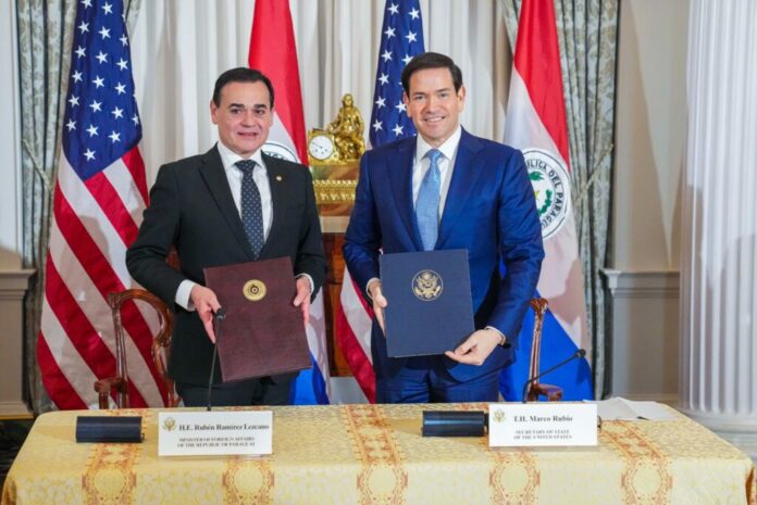Lucha contra narcotráfico y capacitación militar, bases del acuerdo entre EEUU y Paraguay