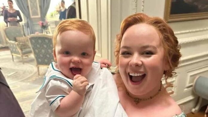 Penélope y Colin dan la bienvenida a su primer hijo en el universo de Bridgerton