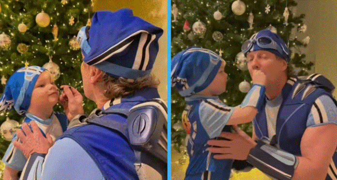 Magnús Scheving reaparece como Sportacus junto a su hijo y genera nostalgia en redes