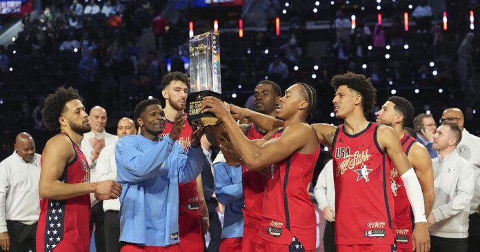 USA Stars derrota 47-21 a USA Stripes y se corono campeón del Juego de Estrellas de la NBA