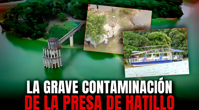 La grave contaminación de la Presa de Hatillo La grave contaminación de la Presa de Hatillo