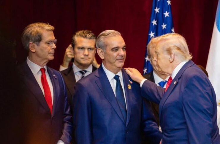 Abinader afirma trató con Trump la crisis haitiana como parte de la lucha contra el crimen organizado