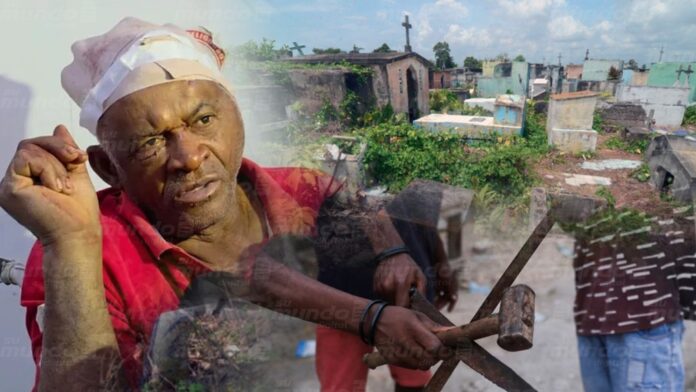 ¡Sangre en el cementerio! Haitiano ataca a palos a zacateca por defender las tumbas en Dajabón